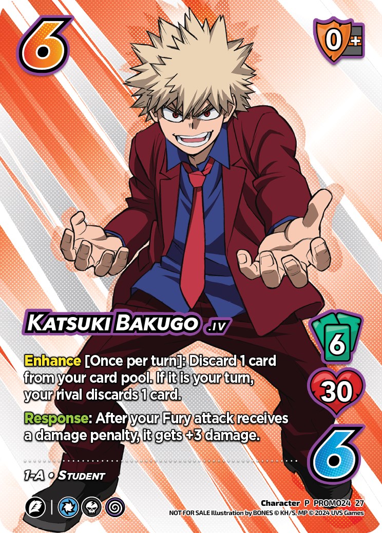 Katsuki Bakugo (Season 1 Local Qualifier Promo) [Miscellaneous Promos] | Total Play