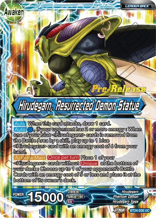 Hirudegarn // Hirudegarn, Resurrected Demon Statue (BT24-026) [Beyond Generations Prerelease Promos] | Total Play