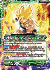 Son Goku // SS Son Goku, Beginning of a Legend (BT24-055) [Beyond Generations Prerelease Promos] | Total Play