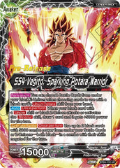 SS4 Son Goku & SS4 Vegeta // SS4 Vegito, Sparking Potara Warrior (BT24-112) [Beyond Generations Prerelease Promos] | Total Play