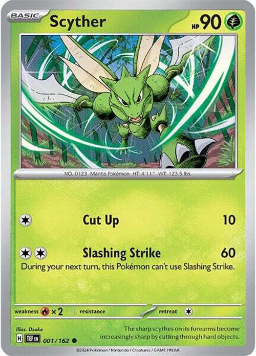 Scyther (001/162) [Scarlet & Violet: Temporal Forces] | Total Play