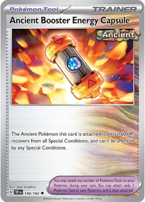 Ancient Booster Energy Capsule (140/162) [Scarlet & Violet: Temporal Forces] | Total Play