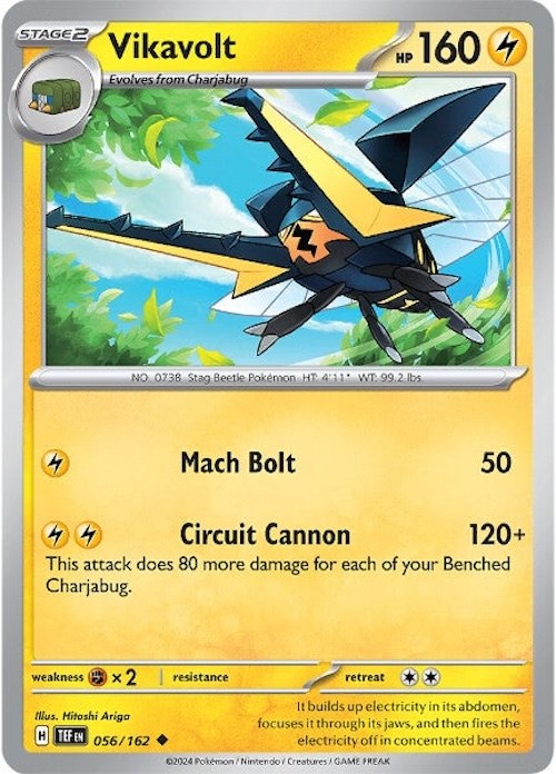 Vikavolt (056/162) [Scarlet & Violet: Temporal Forces] | Total Play