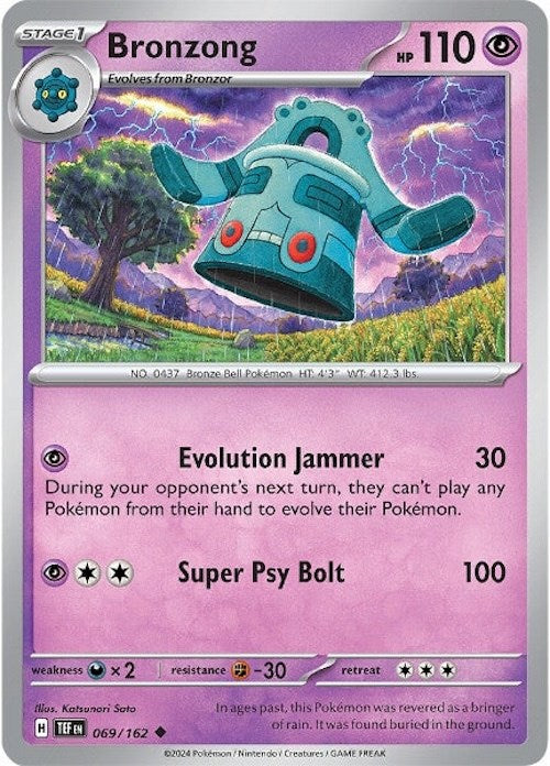 Bronzong (069/162) [Scarlet & Violet: Temporal Forces] | Total Play