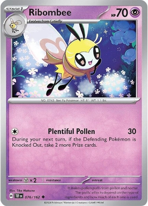 Ribombee (076/162) [Scarlet & Violet: Temporal Forces] | Total Play