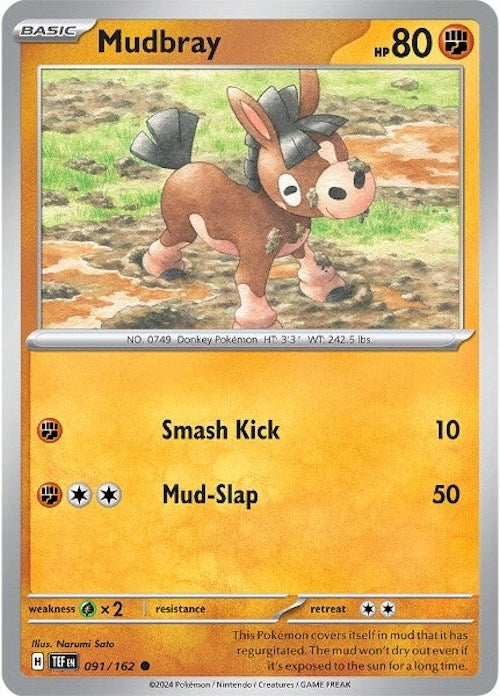 Mudbray (091/162) [Scarlet & Violet: Temporal Forces] | Total Play