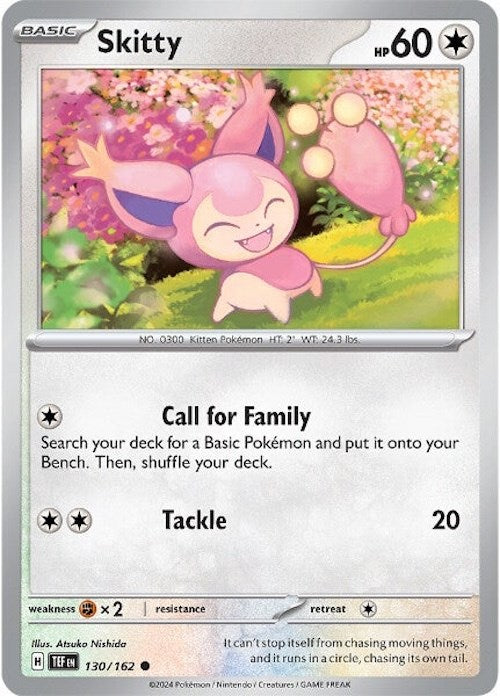 Skitty (130/162) [Scarlet & Violet: Temporal Forces] | Total Play