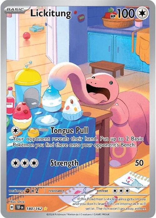 Lickitung (180/162) [Scarlet & Violet: Temporal Forces] | Total Play