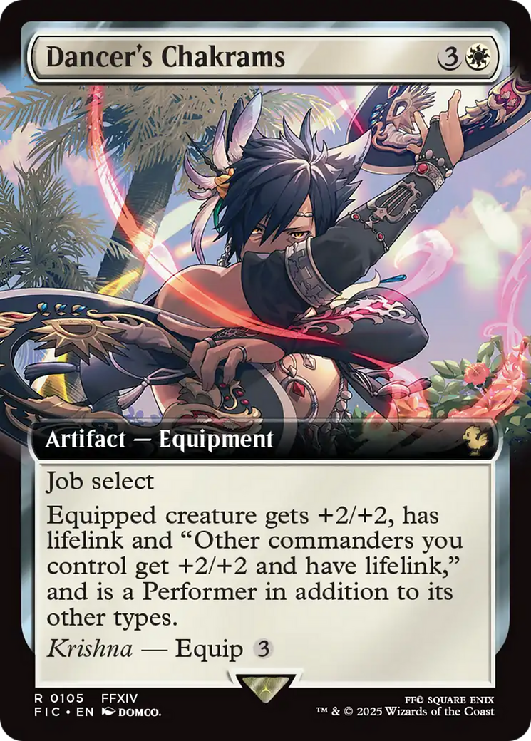 Dancer's Chakrams (Extended Art) [FINAL FANTASY Commander] | Total Play