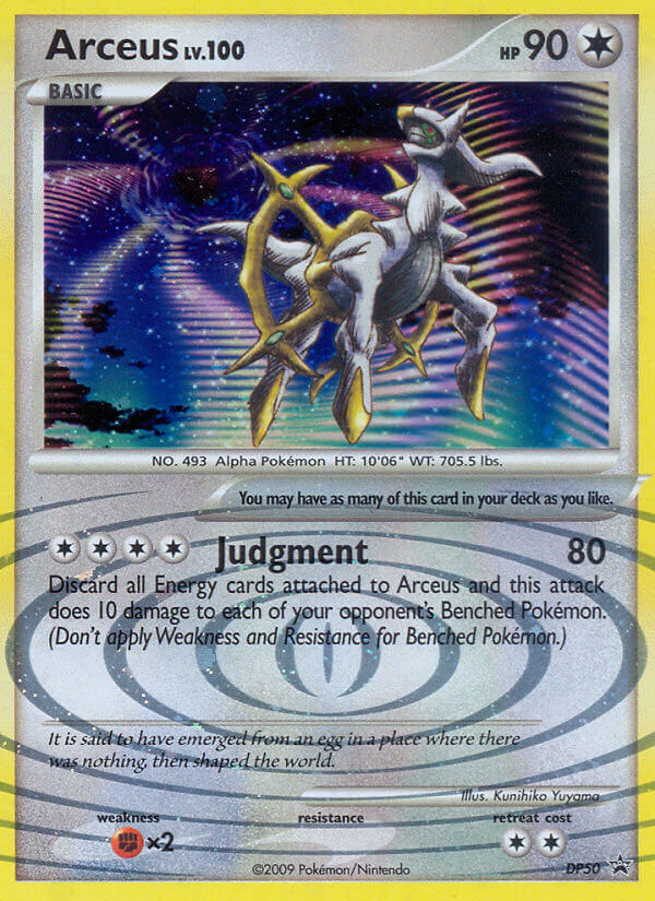 Arceus (DP50) [Diamond & Pearl: Black Star Promos] | Total Play