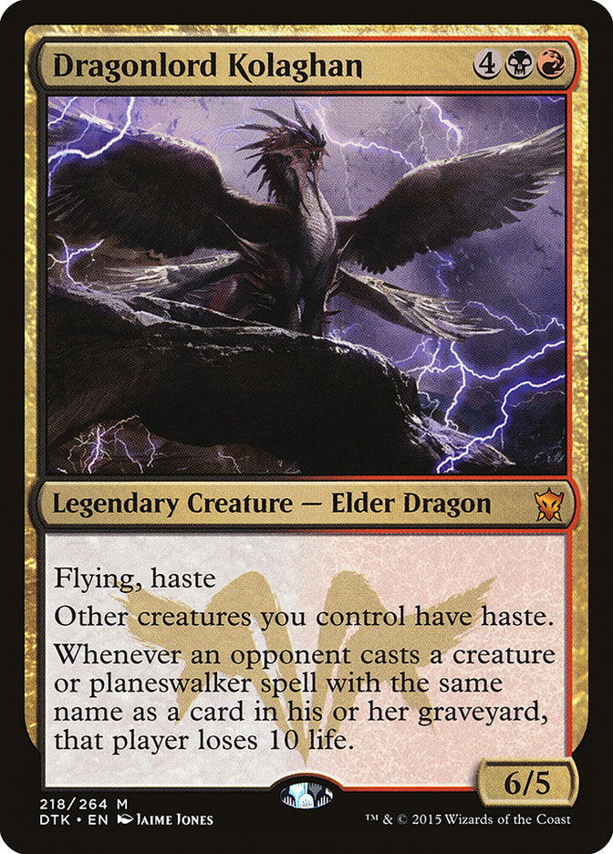 Dragonlord Kolaghan [Dragons of Tarkir] | Total Play