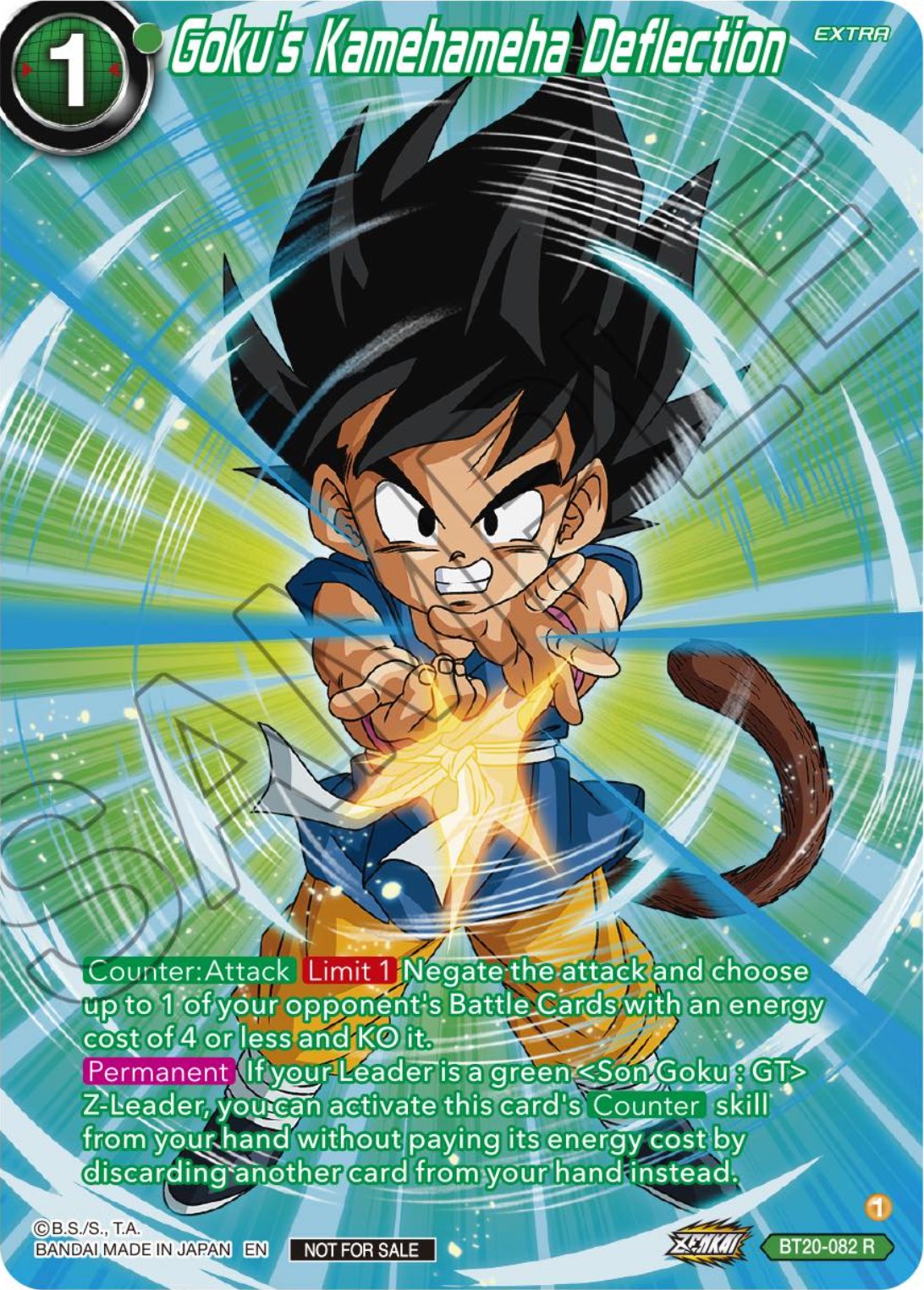 Goku's Kamehameha Deflection (Premium Alt-Art Card Set 2024 Vol.1) (BT20-082) [Promotion Cards] | Total Play