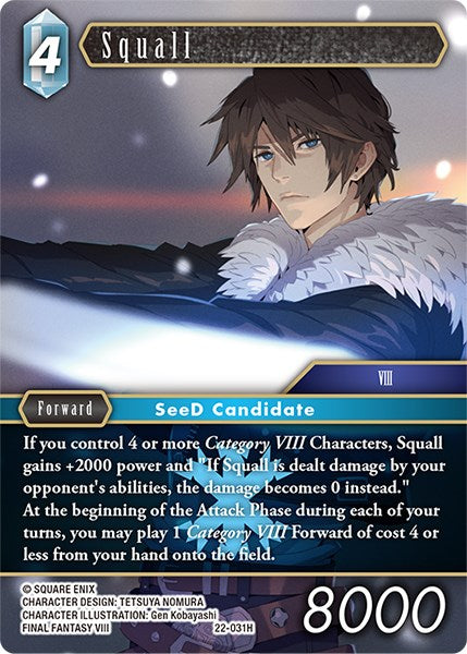 Squall [Hidden Hope] | Total Play