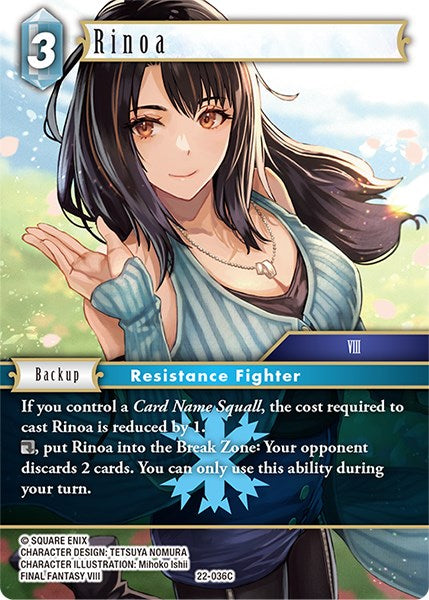 Rinoa [Hidden Hope] | Total Play