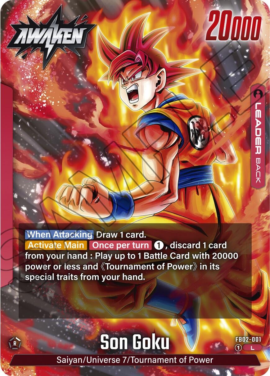 Son Goku (FB02-001) [Blazing Aura] | Total Play