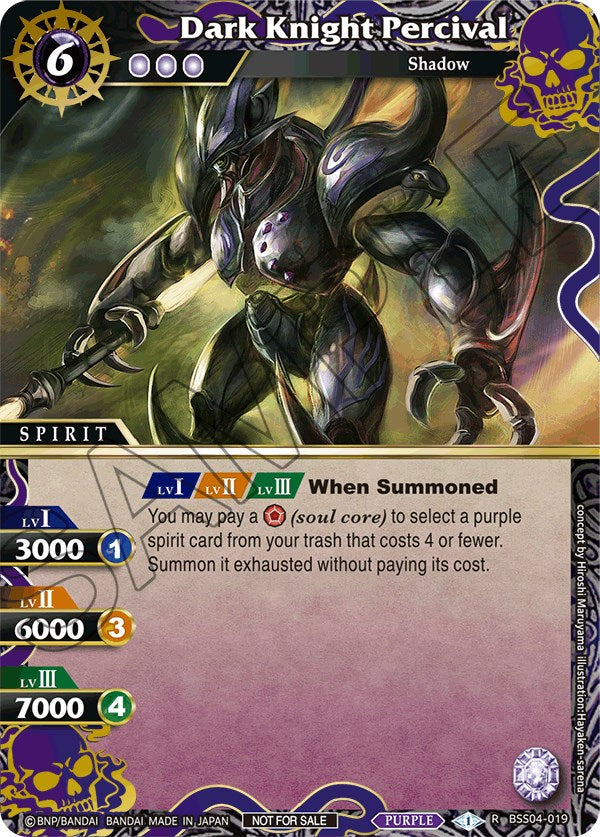Dark Knight Percival (Grand Tour Finalist Card Set 2024 Vol. 1) (BSS04-019) [Launch & Event Promos] | Total Play