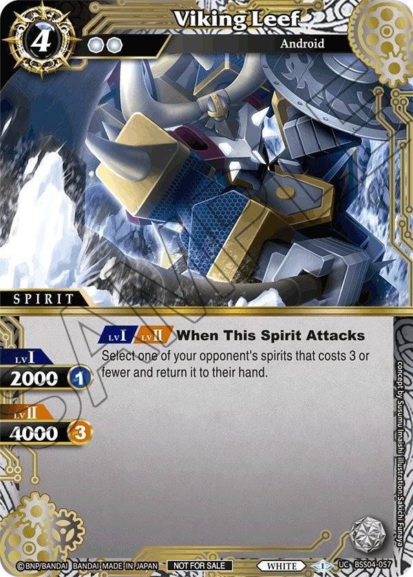 Viking Leef (Event Pack 2024 Vol. 1) (BSS04-057) [Launch & Event Promos] | Total Play