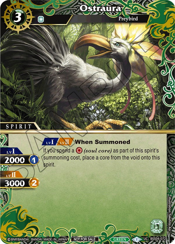 Ostraura (Grand Tour Finalist Card Set 2024 Vol. 1) (BSS04-072) [Launch & Event Promos] | Total Play