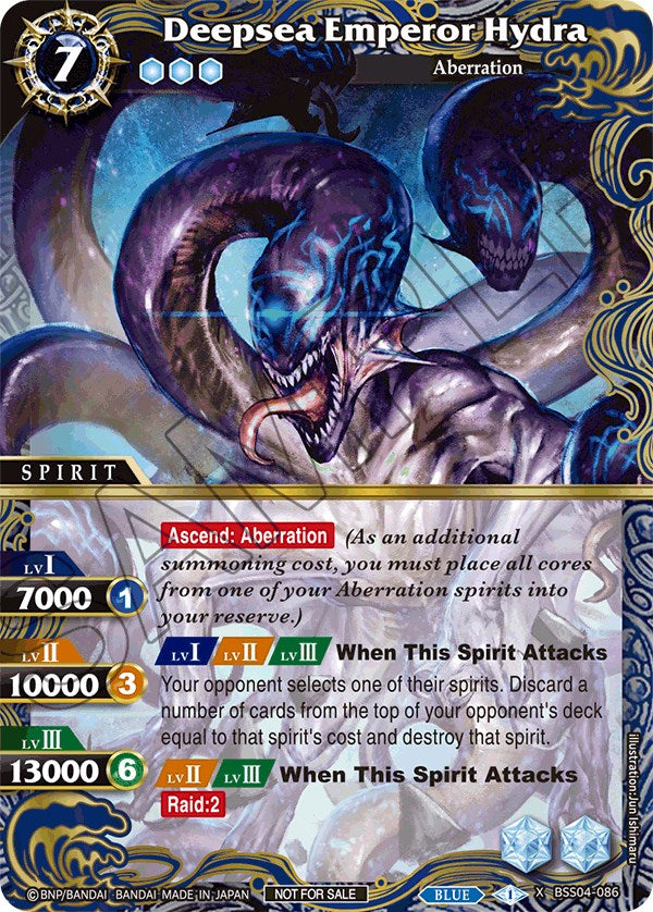 Deepsea Emperor Hydra (Event Pack 2024 Vol. 1) (BSS04-086) [Launch & Event Promos] | Total Play