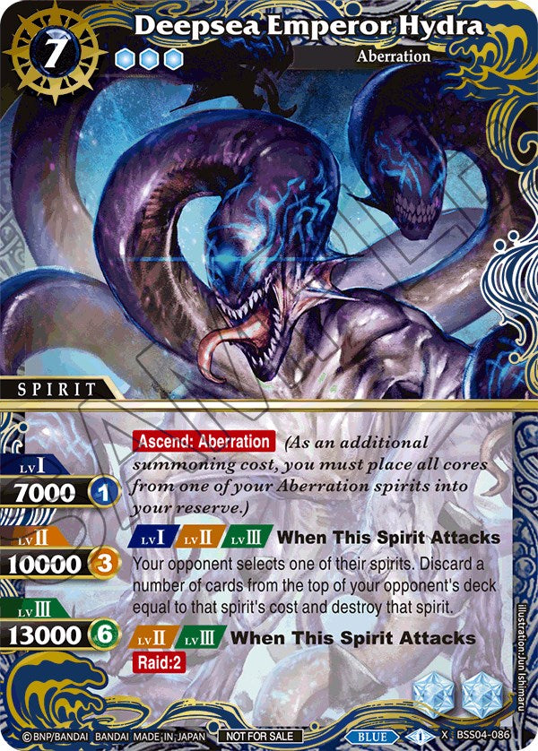 Deepsea Emperor Hydra (Grand Tour Finalist Card Set 2024 Vol. 1) (BSS04-086) [Launch & Event Promos] | Total Play