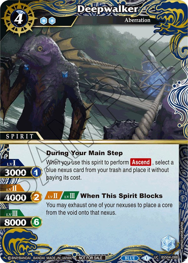 Deepwalker (Grand Tour Finalist Card Set 2024 Vol. 1) (BSS04-088) [Launch & Event Promos] | Total Play