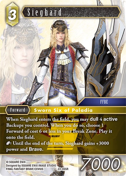 Sieghard [Hidden Hope] | Total Play