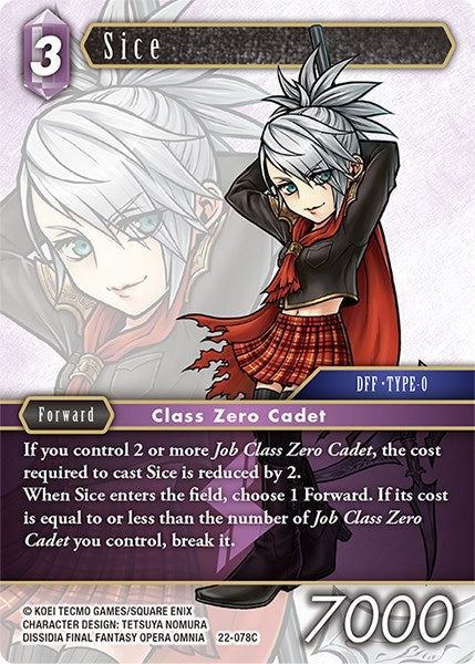 Sice [Hidden Hope] | Total Play