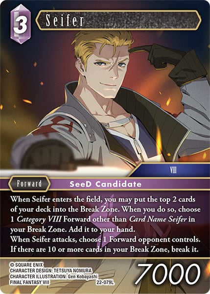 Seifer [Hidden Hope] | Total Play