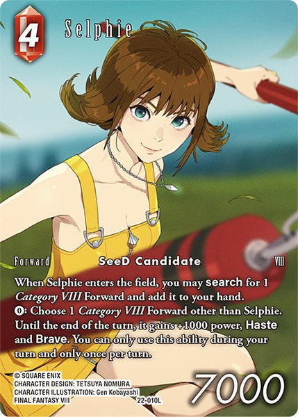 Selphie (Full Art) [Hidden Hope] | Total Play
