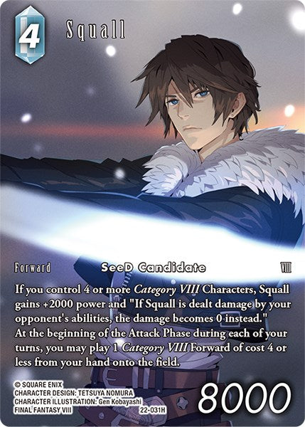 Squall (Full Art) [Hidden Hope] | Total Play