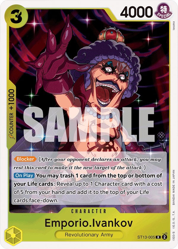 Emporio.Ivankov [Ultra Deck: The Three Brothers] | Total Play