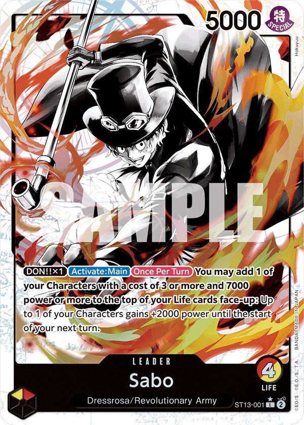 Sabo (Parallel) [Ultra Deck: The Three Brothers] | Total Play