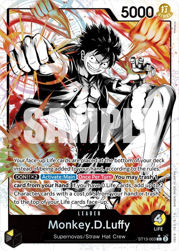 Monkey.D.Luffy (Parallel) [Ultra Deck: The Three Brothers] | Total Play