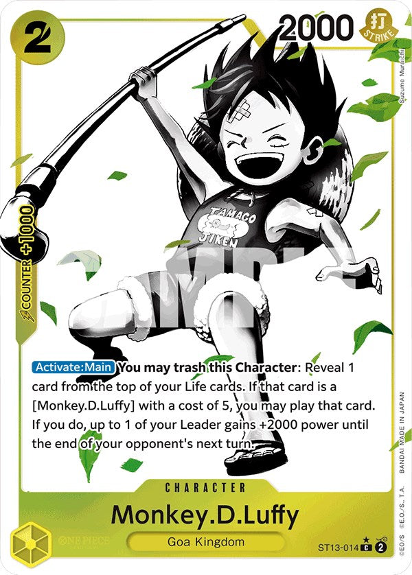 Monkey.D.Luffy (Parallel) [Ultra Deck: The Three Brothers] | Total Play