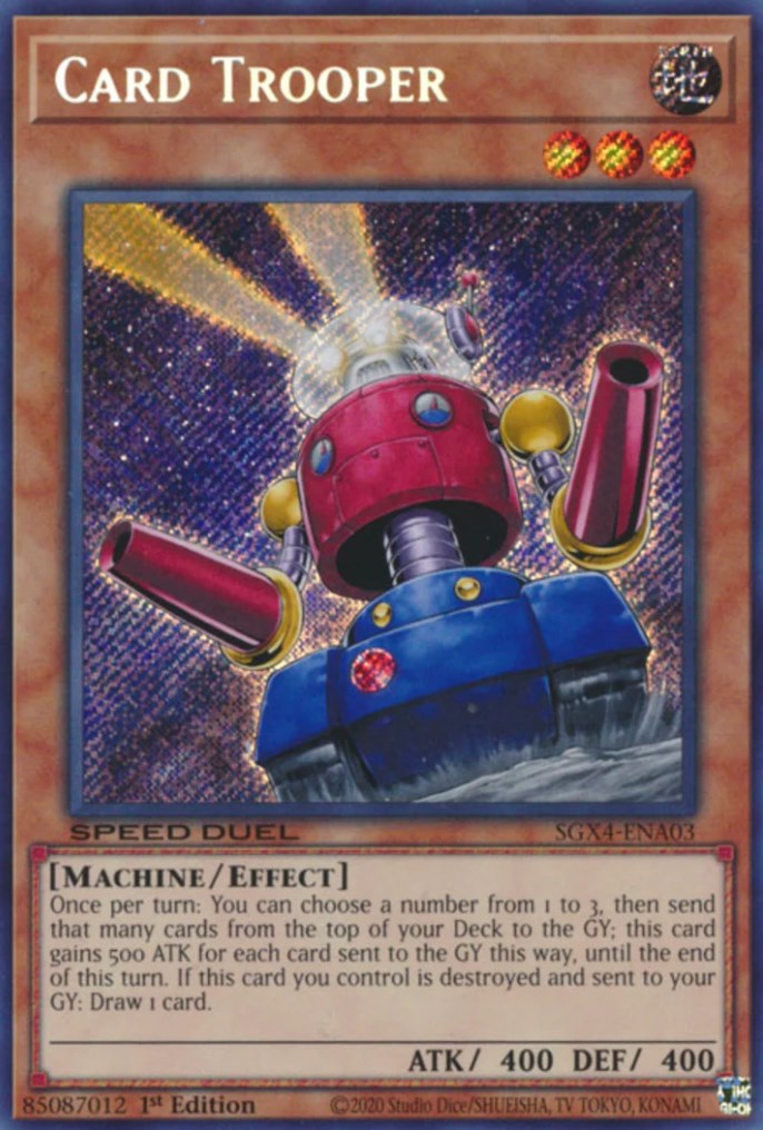 Card Trooper (Secret Rare) [SGX4-ENA03] Secret Rare | Total Play