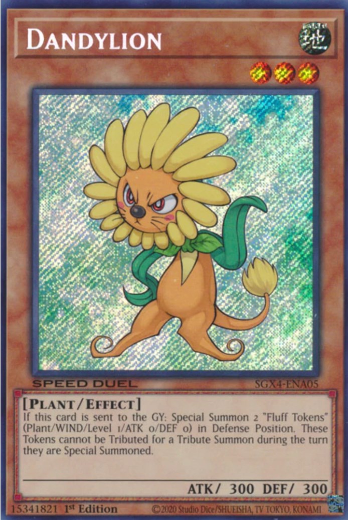 Dandylion (Secret Rare) [SGX4-ENA05] Secret Rare | Total Play