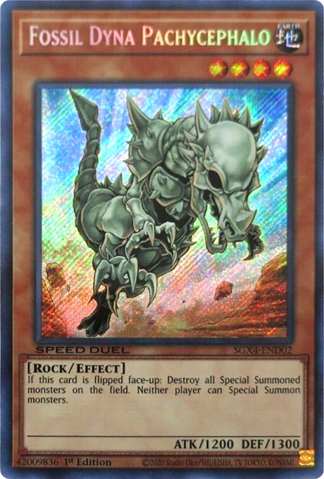 Fossil Dyna Pachycephalo (Secret Rare) [SGX4-END02] Secret Rare | Total Play