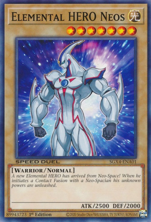 Elemental HERO Neos [SGX4-ENA01] Common | Total Play
