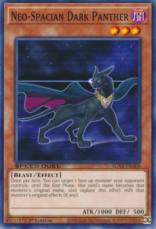 Neo-Spacian Dark Panther [SGX4-ENA08] Common | Total Play