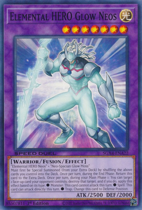Elemental HERO Glow Neos [SGX4-ENA22] Common | Total Play
