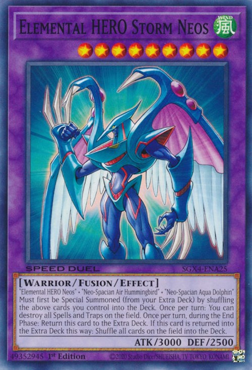 Elemental HERO Storm Neos [SGX4-ENA25] Common | Total Play