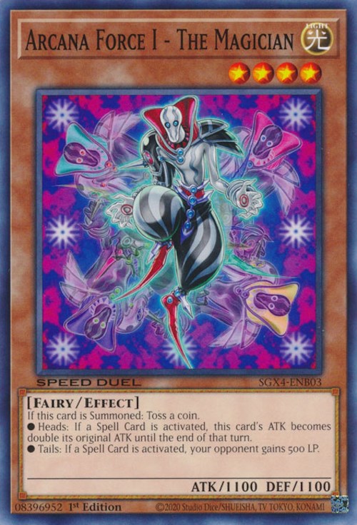 Arcana Force I - The Magician [SGX4-ENB03] Common | Total Play