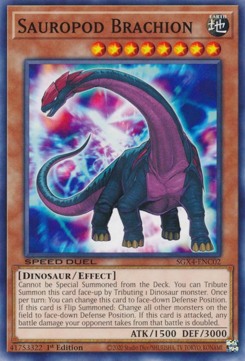 Sauropod Brachion [SGX4-ENC02] Common | Total Play