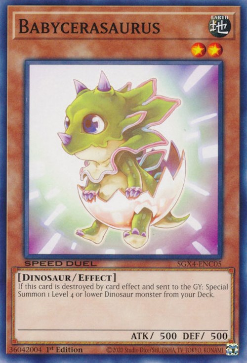 Babycerasaurus [SGX4-ENC05] Common | Total Play