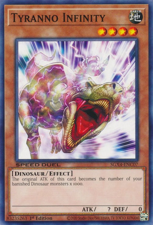 Tyranno Infinity [SGX4-ENC07] Common | Total Play