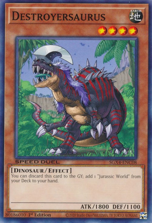 Destroyersaurus [SGX4-ENC08] Common | Total Play
