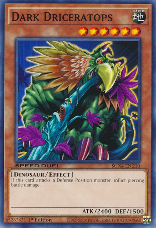 Dark Driceratops [SGX4-ENC10] Common | Total Play