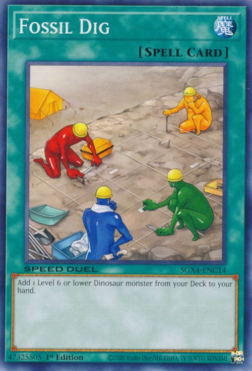 Fossil Dig [SGX4-ENC14] Common | Total Play
