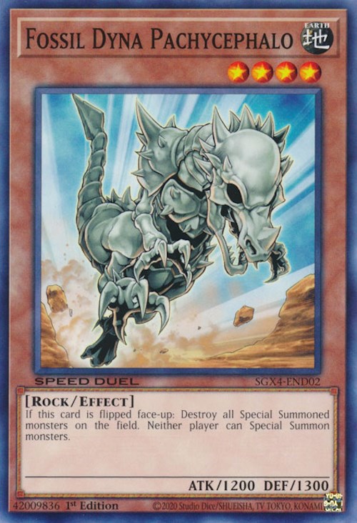 Fossil Dyna Pachycephalo [SGX4-END02] Common | Total Play
