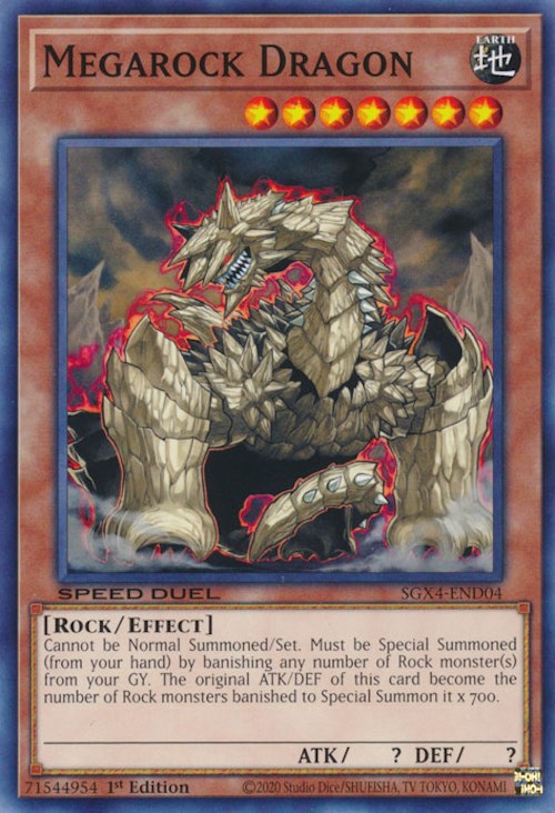 Megarock Dragon [SGX4-END04] Common | Total Play